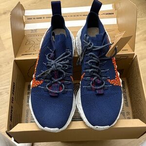 Nike Navy and Orange Sneakers space hippie